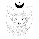 Mi proyecto del curso: Diseño e ilustración digital de tatuajes con Procreate. Un projet de Illustration traditionnelle, Design graphique, Illustration numérique, Conception de tatouage , et Dessin numérique de Silvia Martínez Vicente - 01.01.2023