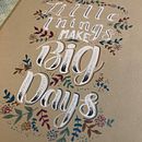My project for course:  Intro to Hand-Lettering for Inspirational Quotes. Projekt z dziedziny T, pografia,  Kaligrafia, T, pografia, Projektowanie t, pografii,  Pismo dekorac i jne użytkownika Marsha Pellegrino - 07.02.2023