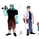 Mon projet du cours : Introduction au character design pour animation et jeux vidéo. Un projet de Illustration traditionnelle, Animation, Conception de personnages, Jeux vidéo , et Conception de jeux vidéo de Sarah Gardner - 07.02.2023