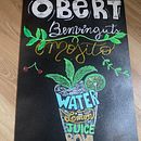 Mi proyecto del curso: Lettering a mano para pizarra PIZARRA ARISICA Ein Projekt aus dem Bereich Traditionelle Illustration, Lettering, Zeichnung, H und Lettering von trujillormilagros - 08.02.2023