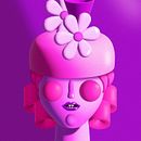 My project for course: Whimsical 3D Portraiture in Illustrator. Een project van Traditionele illustratie y Digitale illustratie van brittany_riv - 07.02.2023