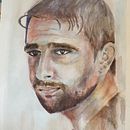 Mi proyecto del curso: Retrato artístico en acuarela. Een project van  Beeldende kunst, Schilderij, Aquarelschilderen y  Portrettekening van Patricia Salvador - 09.02.2023
