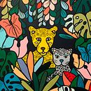 Mi proyecto del curso: Introducción a la pintura acrílica: crea un lienzo tropical. Un proyecto de Pintura, Pattern Design y Pintura acrílica de nataliaiturrieta - 09.02.2023