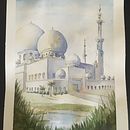 My project for course: Architectural Sketching with Watercolor and Ink. Un proyecto de Bocetado, Dibujo, Pintura a la acuarela, Ilustración arquitectónica, Sketchbook e Ilustración con tinta de math_sennep - 09.02.2023