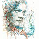 Painting in 100 stages and flipbook. Un proyecto de Ilustración tradicional, Artesanía, Fotografía y Animación de Carne Griffiths - 01.02.2023