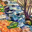 My project for course: Painting Realistic Watercolor Landscapes. Un progetto di Belle arti, Pittura, Bozzetti, Pittura ad acquerello e Illustrazione naturalistica di Sue Chilson - 09.02.2023