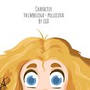 Thumbelina. Projekt z dziedziny Trad, c, jna ilustracja, Projektowanie postaci, Ilustracje dla dzieci i Narracja użytkownika Andrea Iusso - 10.02.2023