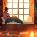 My project for course: Fantastical Illustrations with Procreate. Ilustração tradicional, Ilustração digital, e Desenho digital projeto de Lucy Gilbert - 09.02.2023