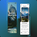 Explore Mountains. Web Design, UX / UI, and Design project by Dardan Fana - 01.10.2022