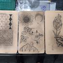 Meu projeto do curso: Introdução à tatuagem. Een project van Traditionele illustratie,  Tatoeageontwerp y  Botanische illustratie van Fellipe Mandu - 10.02.2023