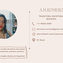 Meu projeto do curso: Copywriting: defina o tom de sua marca pessoal. Een project van  Reclame, Schrijven, Cop, writing, Stor, telling, Communicatie y Verhaallijn van Amanda Maria Romero - 10.02.2023