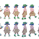My project for course: Character Design for Animation with Photoshop. Animação, Design de personagens, e Animação de personagens projeto de arinaantskaitis - 12.02.2023