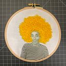 My project for course: Advanced Embroidery with Color-Image Transfers Ein Projekt aus dem Bereich Collage, Prägung, Stickerei, DIY und Textildesign von stella colaleo - 12.02.2023