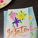 Flores en acuarela. Un proyecto de Ilustración tradicional de Gina Carabalí Venté - 13.02.2023