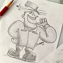 My project for course: Introduction to the Creation of Cartoon Style Characters. Un projet de Illustration traditionnelle, Conception de personnages , et Dessin de Christian Acevedo - 13.02.2023