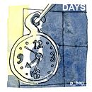 DAYS#1 Ein Projekt aus dem Bereich Traditionelle Illustration, Schrift, Comic, Bleistiftzeichnung, Digitale Illustration, Stor, telling, Kommunikation, Illustration mit Tinte und Erzählung von Paolo Sanna - 13.02.2023