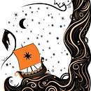 Ran y el Navegante Ein Projekt aus dem Bereich Traditionelle Illustration von Silvia Coronado - 13.02.2023