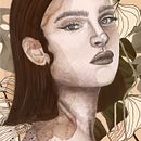 My project for course: Illustrated Portraits with Procreate . Ilustrasi tradisional, Ilustrasi Vektor, Ilustrasi Digital, Dan Menggambar Potret proyek oleh eslem ozluk - 02.14.2023