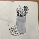 Visual journalling Ein Projekt aus dem Bereich Traditionelle Illustration von Katerina Rastokinova - 14.02.2023