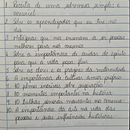 Meu projeto do curso: Exercícios de escrita: da folha em branco à prática cotidiana . % lucilayumiokada tarafından hazırlanan Yazma, Yaratıcılık, Hika, e anlatımı, Anlatı, Ve Yaratıcı Yazarlık projesi - 02.15.2023