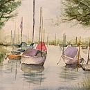 Mi proyecto del curso: Pintura en acuarela de paisajes marinos. Un projet de Peinture, Aquarelle et Illustration naturaliste de invermajaca - 15.02.2023