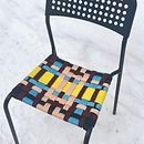 My project for course: Rope Weaving Techniques for Colorful Chairs Ein Projekt aus dem Bereich Design, H, werk, Möbeldesign und - bau und Weben von juliavallelunga - 15.02.2023