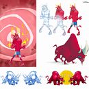Red Bull / Rookie Bullz Visual Development Ein Projekt aus dem Bereich Design von Figuren von Florian Satzinger - 16.02.2023