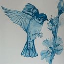Mein Abschlussprojekt für den Kurs: Experimentelle Aquarelltechniken für Anfänger. Projekt z dziedziny Trad, c, jna ilustracja,  Sztuki piękne, Malowanie akwarelą, Ilustracja naturalist i czna użytkownika pen_creativ - 16.02.2023