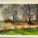 Mein Abschlussprojekt für den Kurs: Verträumte Aquarell-Landschaften: Halte Licht fest. Projekt z dziedziny  Malarstwo i Malowanie akwarelą użytkownika pen_creativ - 16.02.2023