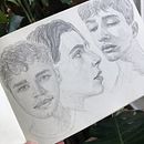 Mi proyecto del curso: Sketchbook de retrato: explora el rostro humano . % bruno_546387 tarafından hazırlanan Eskiz çizimi, Çizim, Portre Çizimi, Sanatsal Çizim, Ve Eskiz defteri projesi - 02.15.2023