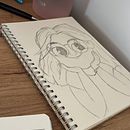 Mon. projet d'avatar. Projekt z dziedziny Trad, c i jna ilustracja użytkownika p_olivagil - 17.02.2023