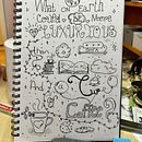 My project for course: Creative Doodling and Hand-Lettering for Beginners . % daisy573 tarafından hazırlanan Geleneksel illüstras, on, Harfler, Çizim, Ve El Yazısı projesi - 02.17.2023