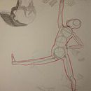 Mi proyecto del curso: Dibujo anatómico para principiantes. Artes plásticas, Esboçado, Desenho a lápis, Desenho, Desenho realista, e Desenho anatômico projeto de izquenderillustrares - 17.02.2023