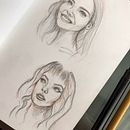 Mi proyecto del curso: Sketchbook de retrato: explora el rostro humano. Projekt z dziedziny Sketching,  R, sunek, Portret,  R, sunek art, st, czn i Sketchbook użytkownika Maryann Urteaga Perla - 18.02.2023