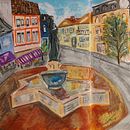 My project for course: Pictorial Sketchbook with Gouache. Un projet de Illustration traditionnelle, Esquisse , Dessin, Illustration architecturale, Carnet de croquis , et Peinture gouache de Renata Brito - 18.02.2023
