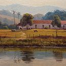 Vacas no pasto. Un projet de Peinture à l'huile, Design , Illustration traditionnelle, Peinture acr , et lique de jesse camilo - 19.02.2023