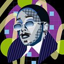 My project for course: Geometric Portraits with Procreate. Un proyecto de Ilustración tradicional e Ilustración digital de sylvaingloria23 - 19.02.2023
