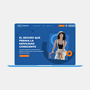 Insurance carrier website UX/UI. Design, Traditional illustration, UX / UI, Animation, Cop, and writing project by Mireia Alegre - 02.01.2023