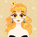 Honey Princess . Pixel Art e Ilustração tradicional projeto de Daniella Vaquero Guardado - 27.07.2022