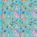 My project for course: Illustrated Pattern Design. Traditional illustration, Pattern Design, Digital Illustration, Printing, and Gouache Painting project by Kayla Thornquist - 02.20.2023