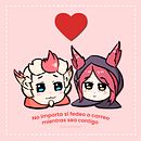 Práctica de dibujo en estilo chibi. Un proyecto de Ilustración tradicional, Dibujo digital y Dibujo de Andrea Berrospe - 05.02.2022