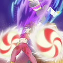 Yo y mi pareja en estilo Dragon Ball Super Ein Projekt aus dem Bereich Traditionelle Illustration, Kreativität, Zeichnung, Digitale Illustration, Artistische Zeichnung und Digitale Zeichnung von Júlia Grau Martin - 04.10.2022