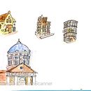 Mi proyecto del curso: Dibujo para principiantes nivel -1. Un projet de Dessin au cra, on, Dessin , et Carnet de croquis de Tanya Castro - 21.02.2023