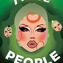 I HATE PEOPLE - DRAG QUEEN WILLOW PILL POSTER. Traditional illustration, and Design project by Leonardo Cordova - 02.22.2023