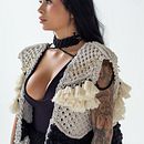 Mi proyecto del curso: Macramé: crea prendas de ropa únicas. Een project van Ontwerp van accessoires, Craft, Textiel, Macramé y Textielontwerp van Estefania Puerta - 22.02.2023