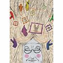 Glauki's Journey. Een project van Traditionele illustratie, Prentenboeken, Kinderillustratie y Schilderij van Nikoletta Filippidi - 22.02.2023