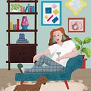 Mi proyecto del curso: Ilustración digital colorida en Procreate. Traditional illustration, Drawing, Digital Illustration, and Digital Drawing project by Miriam Ruiz - 02.22.2022