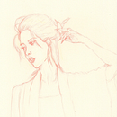 Mi proyecto del curso: Dibujo de retratos llamativos con lápices de colores. Un projet de Dessin, Dessin de portrait, Carnet de croquis, Dessin aux cra , et ons de couleur de rama_art - 20.01.2023
