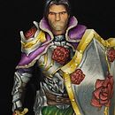 Bastian, The Rose Knight. Pintura, e Pintura Acrílica projeto de Adriano Tebaldi - 14.02.2023