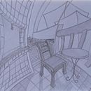 My project for course: Artistic Perspective: Interior Spaces from Your Point of View . Traditional illustration, Architecture, Drawing, and Architectural Illustration project by Bernhard Friedrich Schlee - 02.24.2023